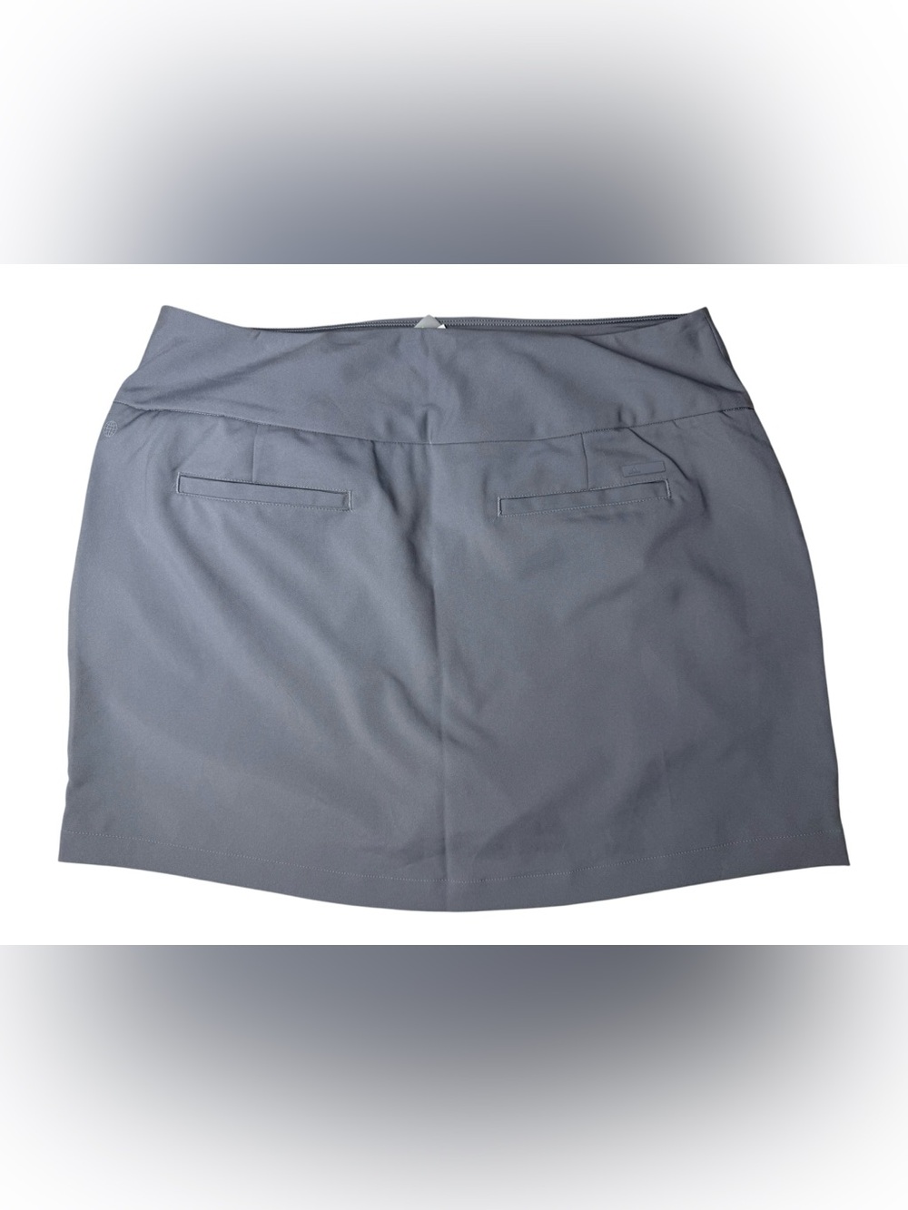 Adidas Gray Performance Skort Tennis Pickleball Golf Athleisure NWT Large - Picture 3 of 10